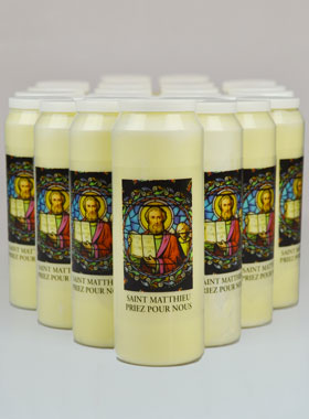 Lot de 20 Bougies de Neuvaine à Saint Matthieu (pic 1)