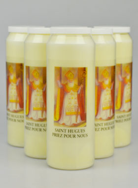 Lot de 6 Bougies de Neuvaine à Saint Hugues de Grenoble (pic 1)