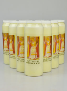 Lot de 10 Bougies de Neuvaine à Saint Hugues de Grenoble (pic 1)