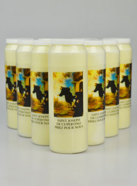 Lot de 10 Bougies de Neuvaine à Saint Joseph de Cupertino (pic 1)