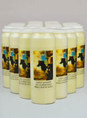 Lot de 20 Bougies de Neuvaine à Saint Joseph de Cupertino (pic 1)