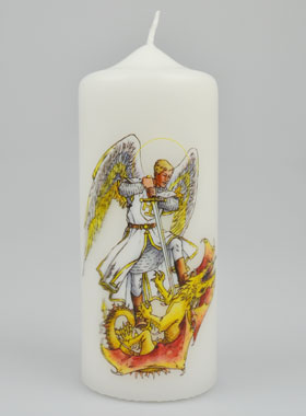 Cierge de Saint Michel Archange & le Dragon (pic 1)