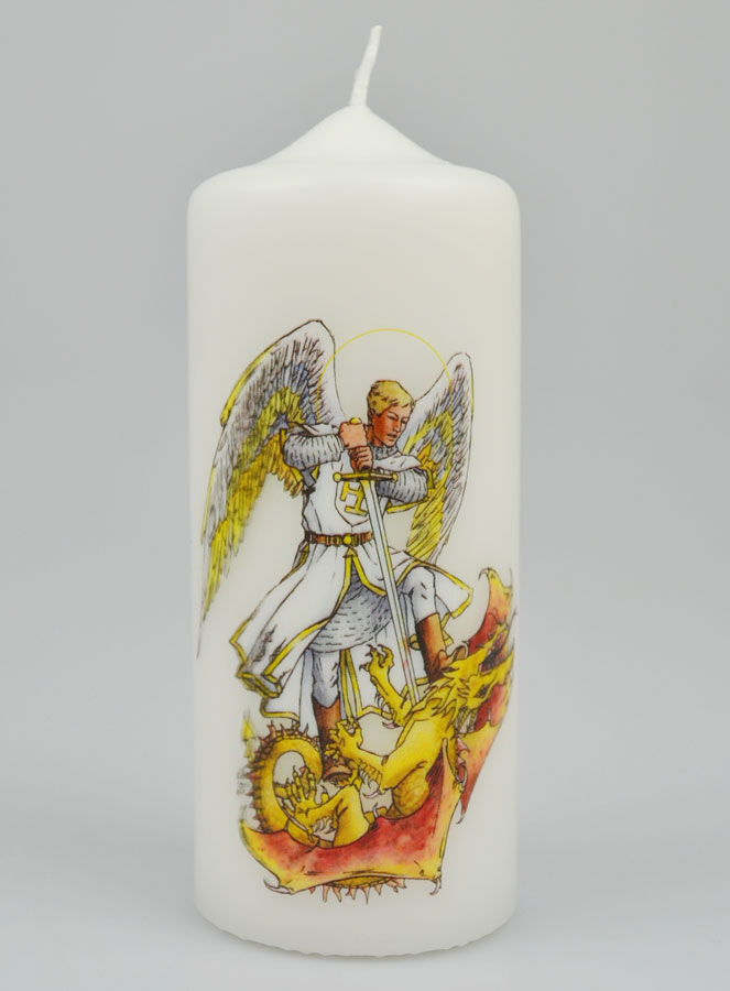 Cierge de Saint Michel Archange & le Dragon (pic 2)