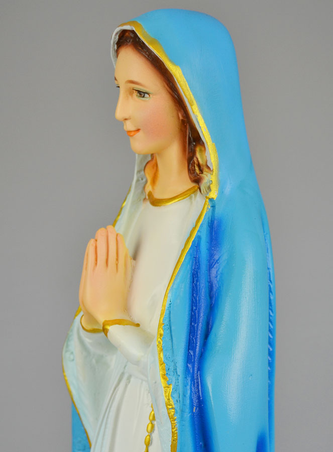 Statue de Notre Dame de Lourdes - 50cm (pic 4)