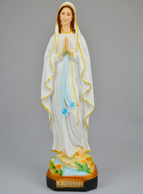 Statue de Notre Dame de Lourdes - 40cm (pic 1)