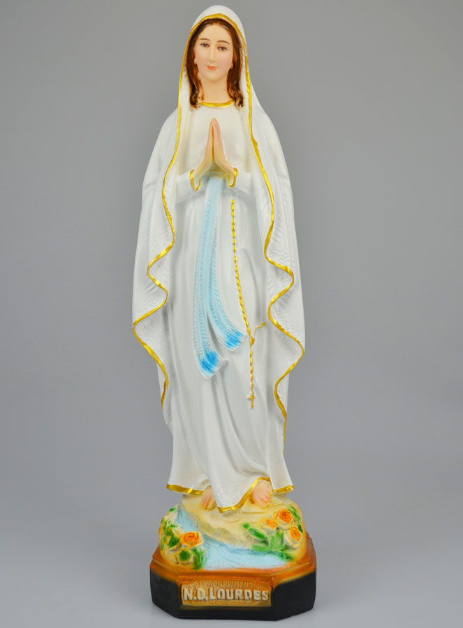 Statue de Notre Dame de Lourdes - 40cm (pic 2)