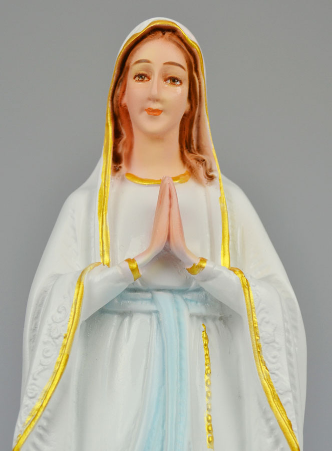 Statue de Notre Dame de Lourdes - 30cm (pic 3)