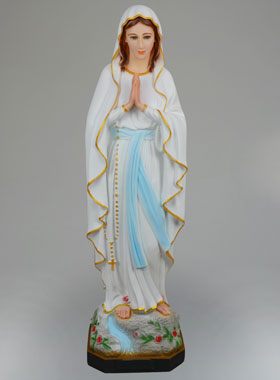 Statue de Notre Dame de Lourdes - 80cm (pic 1)