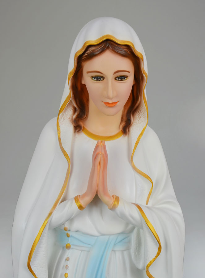 Statue de Notre Dame de Lourdes - 80cm (pic 3)