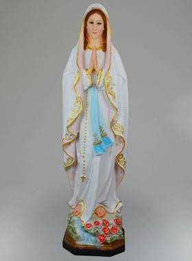 Statue de Notre Dame de Lourdes - 1M (pic 1)