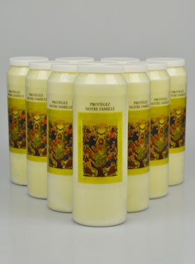 Lot de 20 Bougies de Neuvaine Arbre de Vie Protecteur (pic 1)