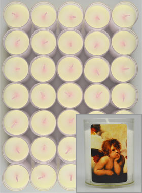 24 Bougies Veilleuse Ange Raphaël Chérubin (pic 1)