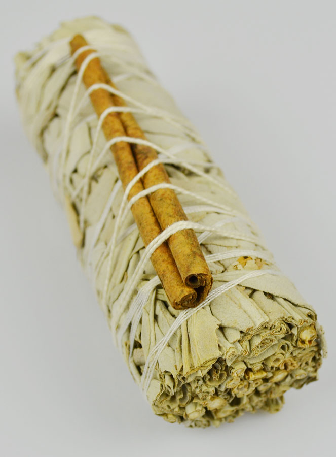 Smudge Baton de Fumigation - Sauge blanche & Cannelle (pic 3)