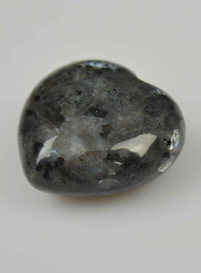 Pierre Coeur en Larvikite - 30mm (pic 3)
