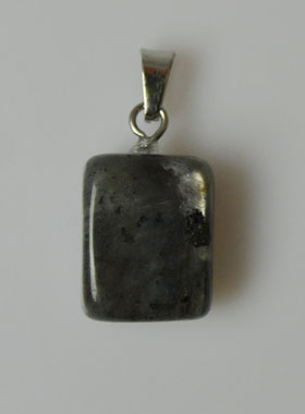 Pendentif en Pierre de Larvikite - 10mm (pic 1)