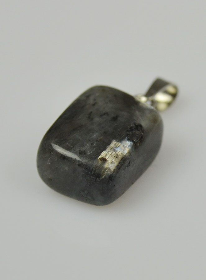 Pendentif en Pierre de Larvikite - 10mm (pic 3)