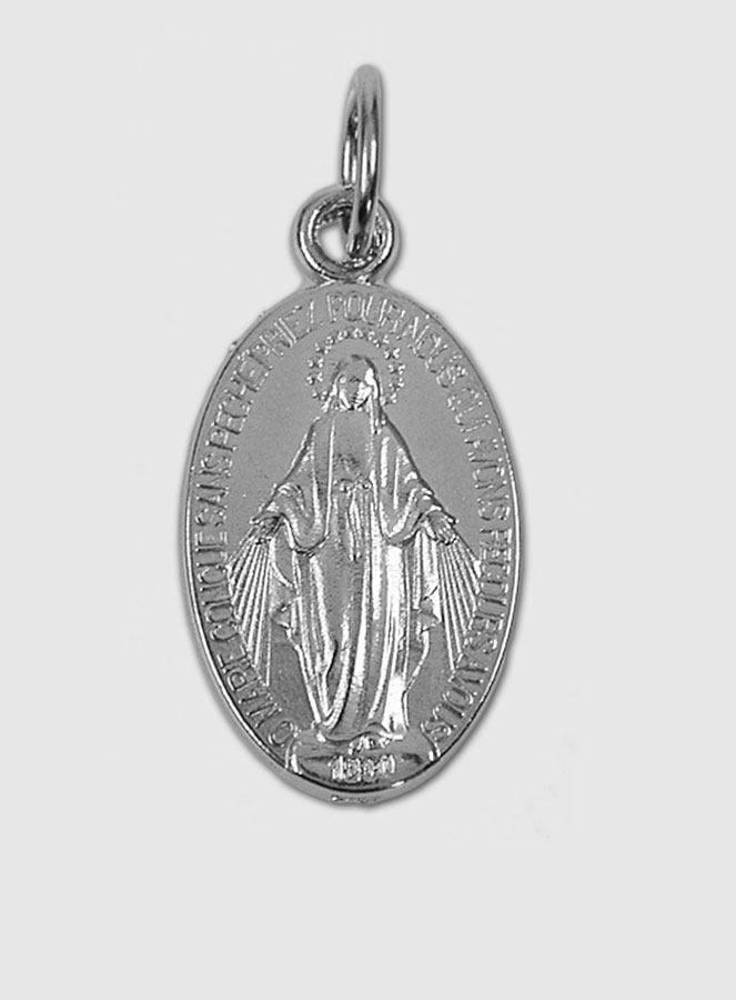 Médaille Miraculeuse de la Rue du Bac - 18mm (pic 3)