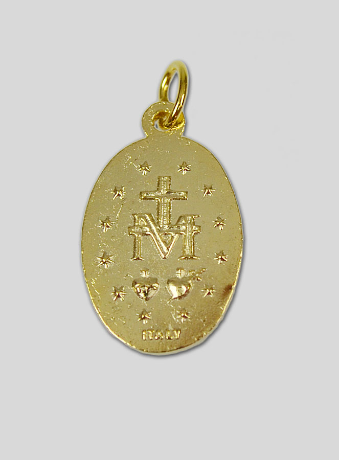 Médaille Miraculeuse Dorée de la Rue du Bac - 20mm (pic 4)