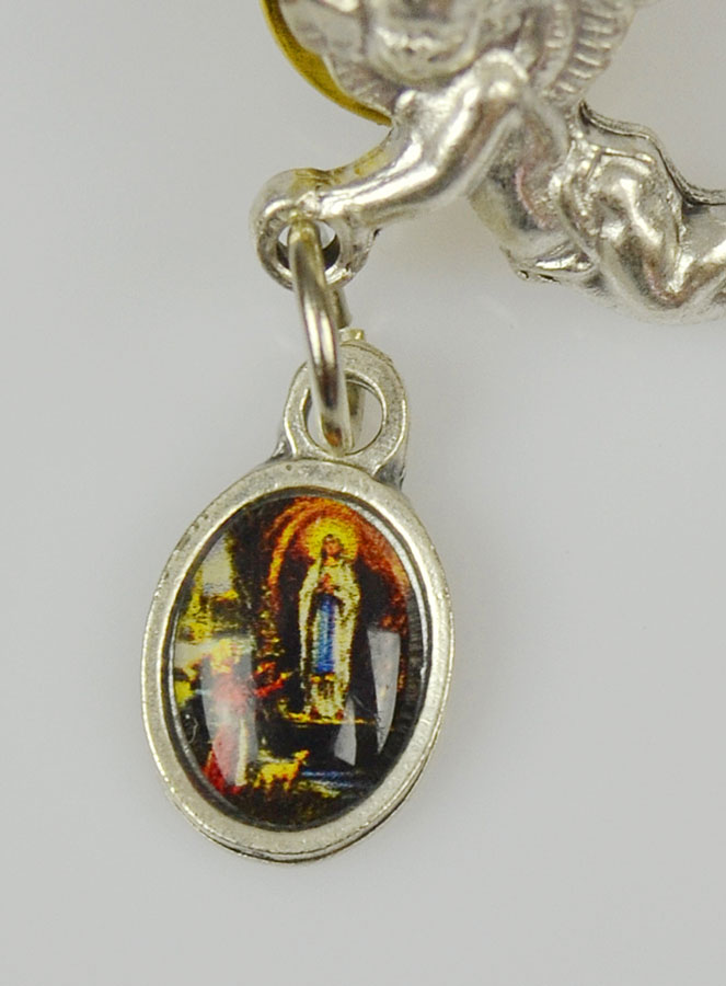 Pin's Médaille Notre Dame de Lourdes - 3cm (pic 3)