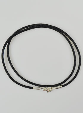 Collier Cordon 38cm pour Pendentif - Fermoir en Argent 925/1000 (pic 1)