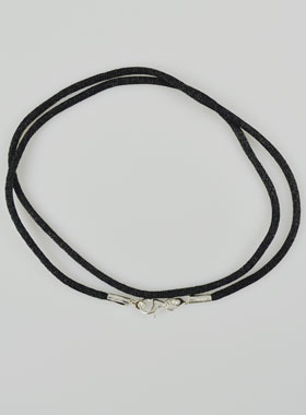 Collier Cordon 42cm pour Pendentif - Fermoir en Argent 925/1000 (pic 1)