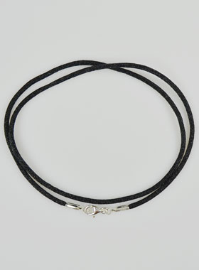 Collier Cordon 45cm pour Pendentif - Fermoir en Argent 925/1000 (pic 1)