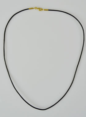 Collier Cordon 42cm pour Pendentif - Fermoir en Plaqué Or 18k (pic 1)