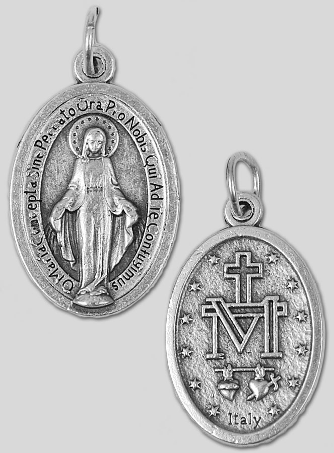 Médaille Vierge Miraculeuse avec Image & Pochette Cadeau (pic 3)