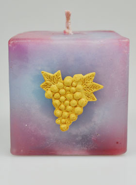 Bougie Parfumée Cube Parfum Madère et Abricots (pic 1)