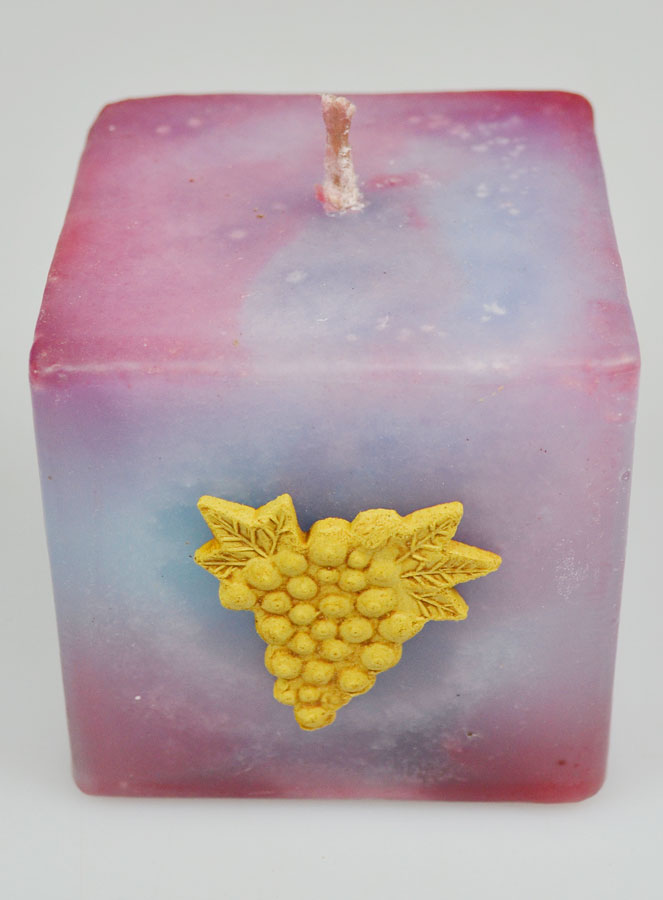 Bougie Parfumée Cube Parfum Madère et Abricots (pic 3)