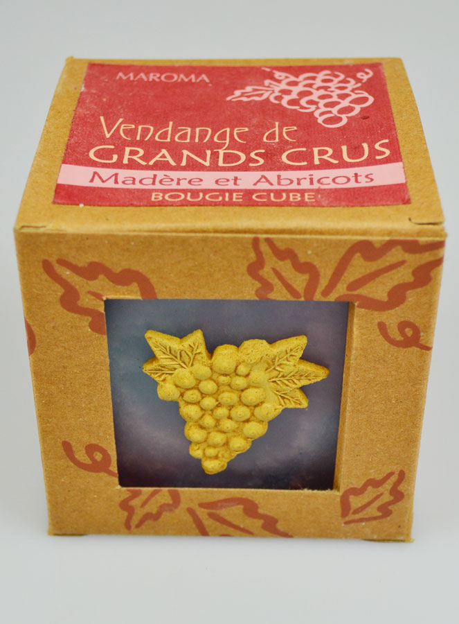 Bougie Parfumée Cube Parfum Madère et Abricots (pic 4)