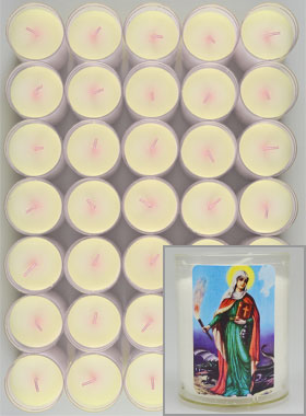 48 Bougies Veilleuse Sainte Marthe (pic 1)