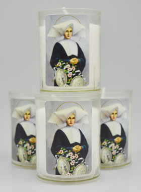 4 Bougies Veilleuse Sainte Catherine Labouré (pic 1)