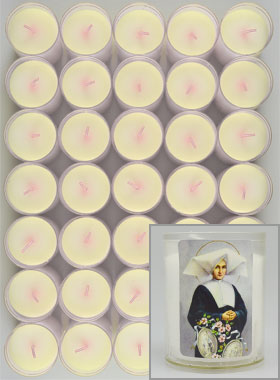 10 Bougies Veilleuse Sainte Catherine Labouré (pic 1)