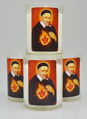 4 Bougies Veilleuse Saint Vincent de Paul (pic 1)