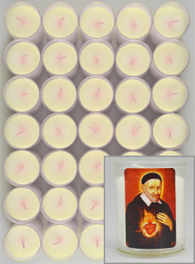 48 Bougies Veilleuse Saint Vincent de Paul (pic 1)