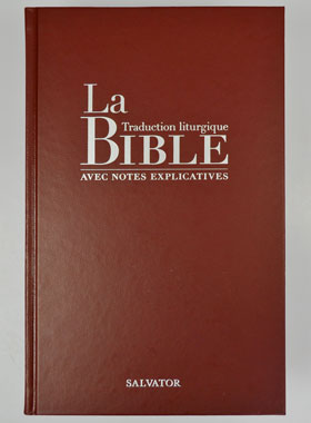 La Bible - Traduction Liturgique - Notes & Couverture Cuir (pic 1)