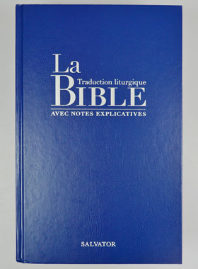 La Bible - Traduction Liturgique - Notes & Couverture Bleue (pic 1)