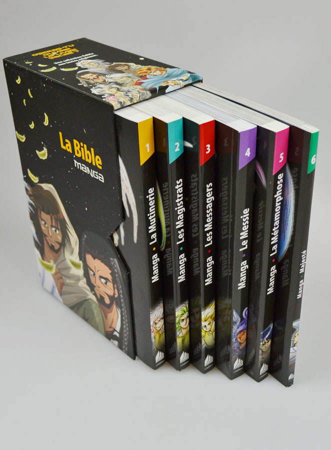 La Bible en Manga: Coffret Intégrales 6 Volumes (pic 4)