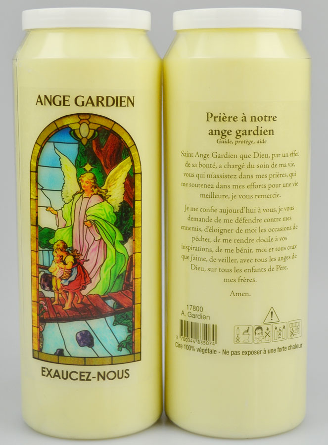 Bougie de Neuvaine pour être Aidé, Guidé et Protégé - Ange-Gardien (pic 1)