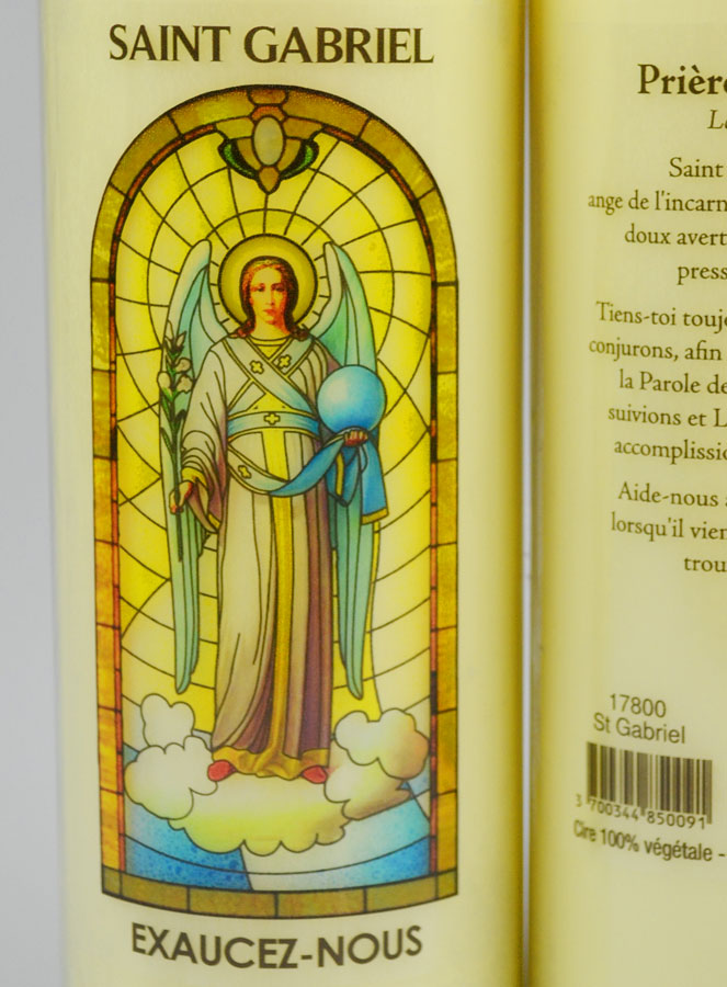 Bougie de Neuvaine pour invoquer la Puissance de l'Ange Gabriel (pic 3)