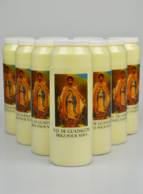 Lot de 10 Bougies de Neuvaine Notre Dame de Guadalupe (pic 1)