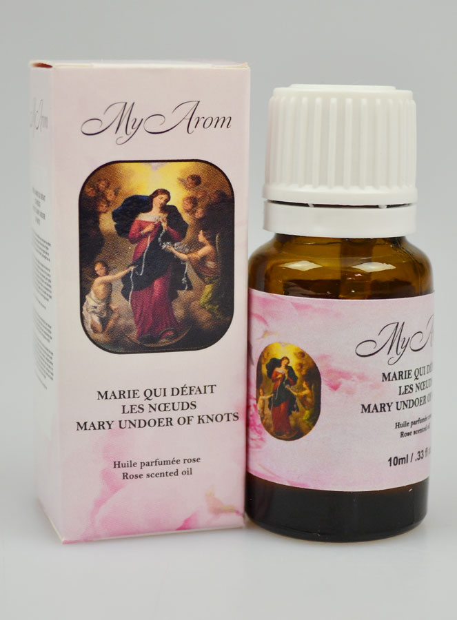 Huile Religieuse Marie qui Défait les Noeuds (pic 2)