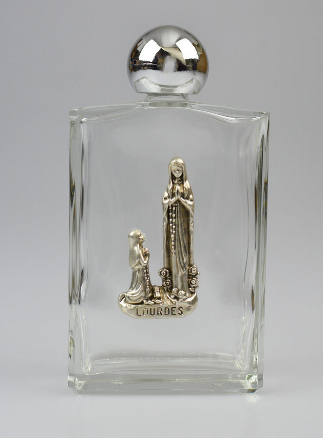 Bouteille Souvenir de Lourdes avec Eau de Lourdes - 100ML (pic 1)