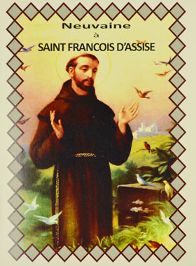 Livret de Neuvaine à Saint François d'Assise (pic 1)