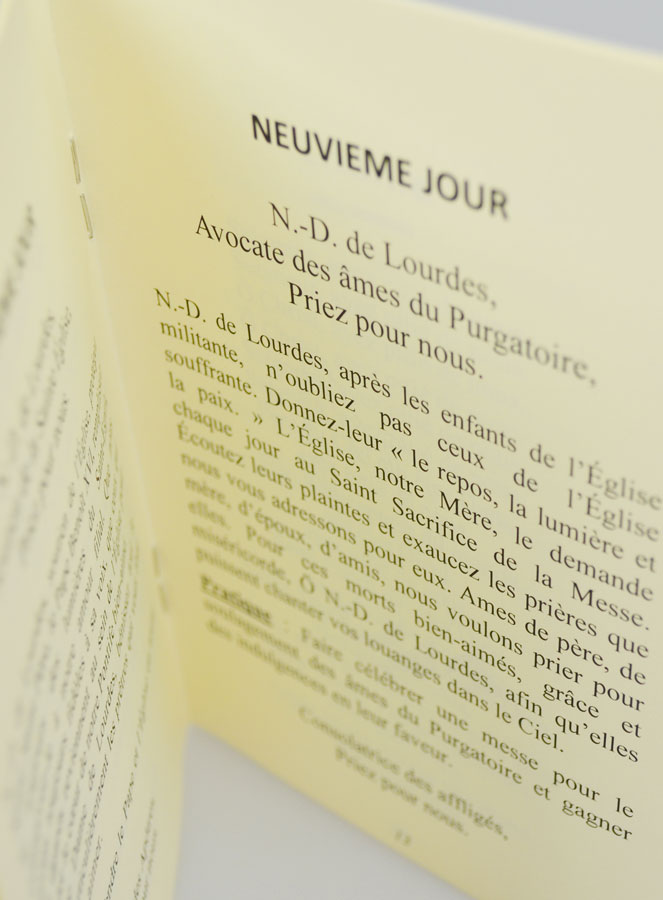 Livret de Neuvaine à Notre Dame de Lourdes (pic 4)