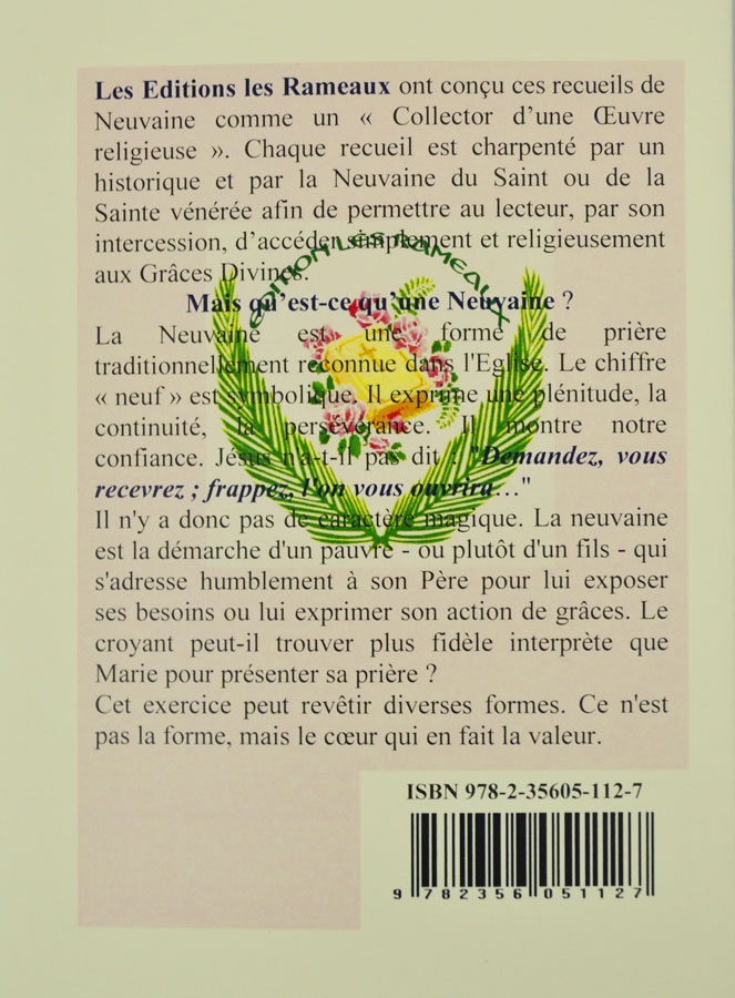 Livret de Neuvaine au Saint Curé d'Ars - Jean-Marie Vianney (pic 2)