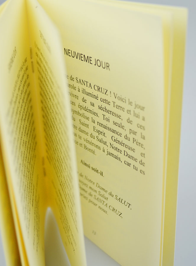 Livret de Neuvaine à Notre Dame de Santa Cruz (pic 4)