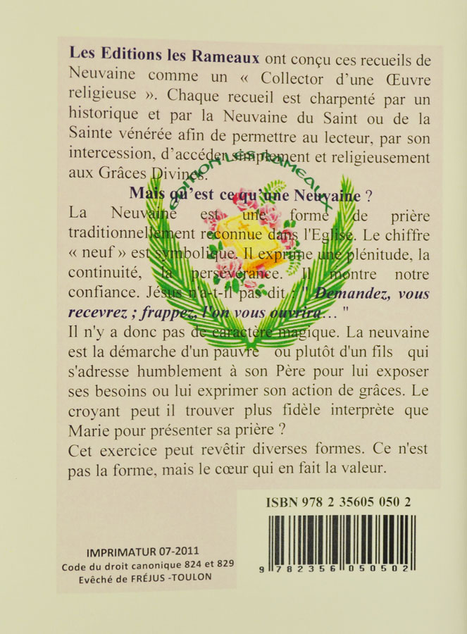 Livret de Neuvaine à Sainte Germaine (pic 2)