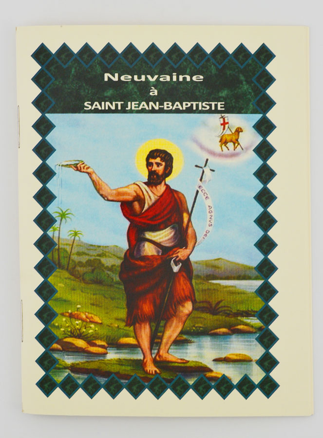 Livret de Neuvaine à Saint Jean le Baptiste (pic 1)